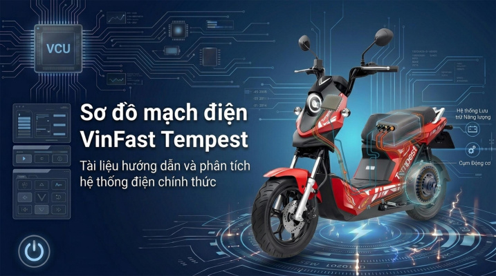 Sơ Đồ Mạch Điện VinFast Tempest: Chi Tiết & Chuẩn Xác Cho Thợ