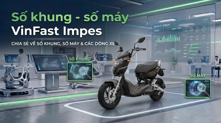 Số Khung Số Máy VinFast Impes: Vị Trí & Cách Tra Cứu