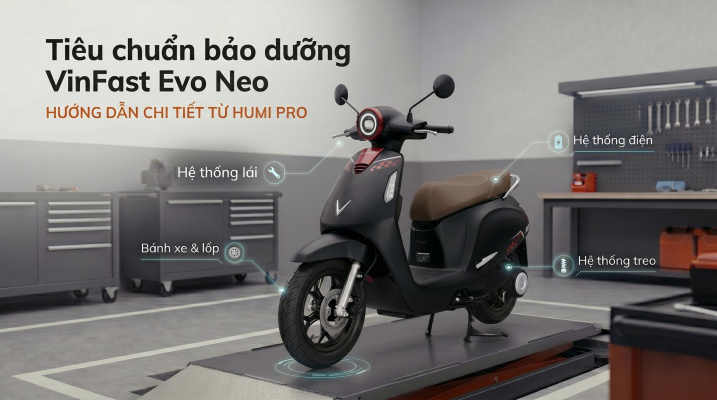 Tiêu Chuẩn Bảo Dưỡng VinFast Evo Neo: Hướng Dẫn Cho Thợ