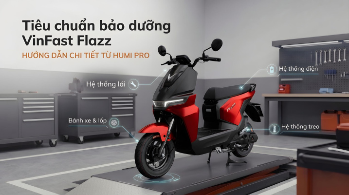 Tiêu Chuẩn Bảo Dưỡng VinFast Flazz: Hướng Dẫn Cho Thợ