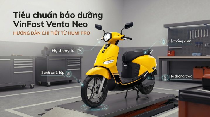Tiêu Chuẩn Bảo Dưỡng VinFast Vento Neo: Hướng Dẫn Cho Thợ
