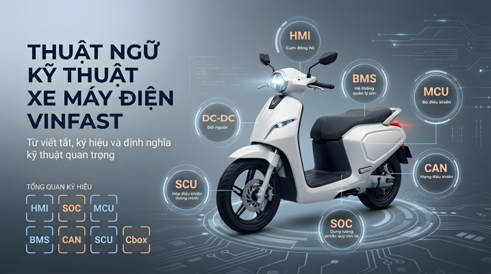 Thuật Ngữ Kỹ Thuật Xe Máy Điện VinFast