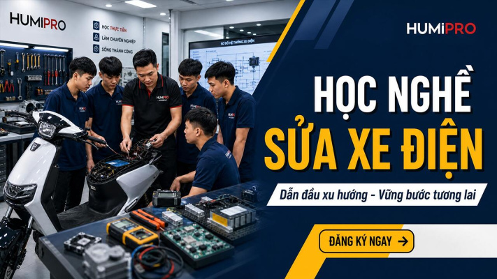 Học Nghề Sửa Xe Điện Chuyên Nghiệp | Humipro