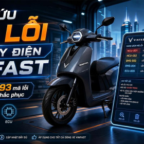 TRA CỨU MÃ LỖI XE MÁY ĐIỆN VINFAST TỰ ĐỘNG & CÁCH KHẮC PHỤC