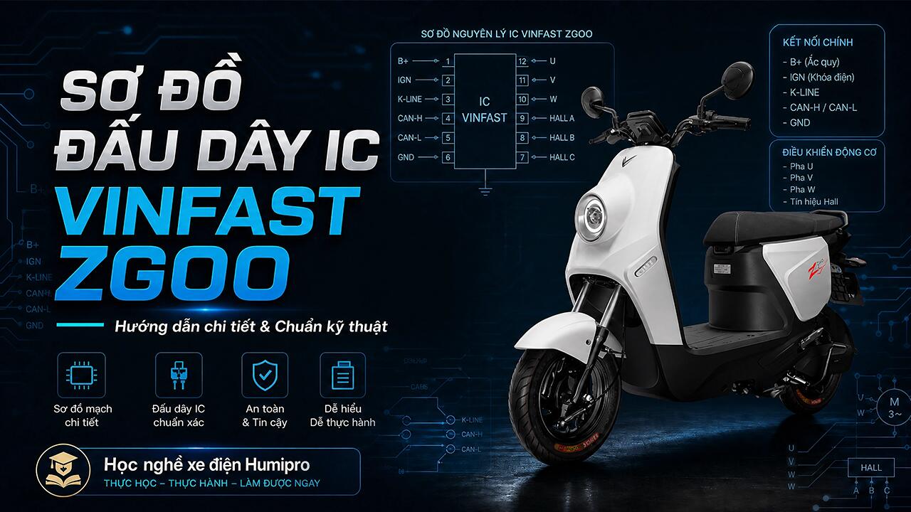 Sơ Đồ Dây IC VinFast Evo Zgoo: Hướng Dẫn Sơ Đồ & Lắp Đặt